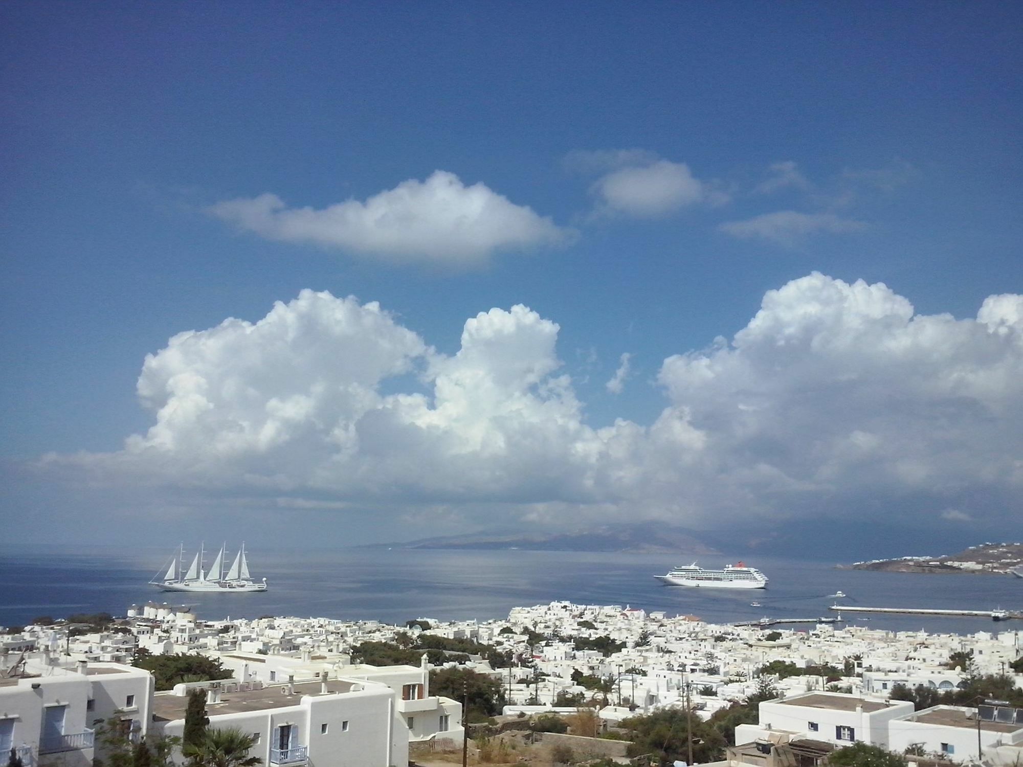 Regal View Hotel Mykonos Town Buitenkant foto